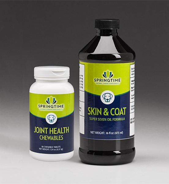Joint Health Chewables + Skin & Coat OilStarter Kit
